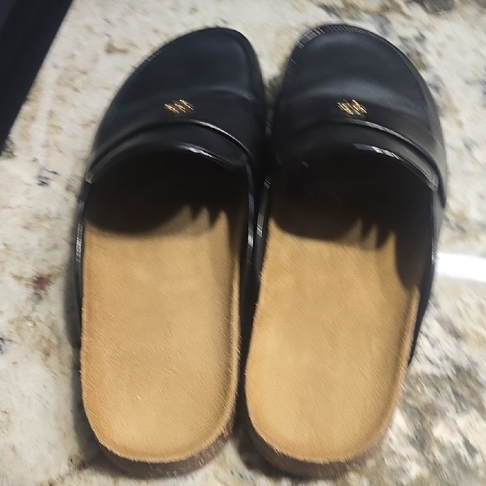 Tory Burch Everly Cork Leather Mule Size 9 - Picture 5 of 5
